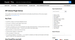 Desktop Screenshot of foundthru.com